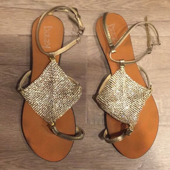 🎉final deal🎉Dizzy sparkly flats ✨ - Picture 1 of 6